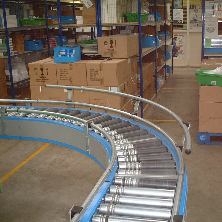 Lineshaft Powered Roller Conveyor Systems