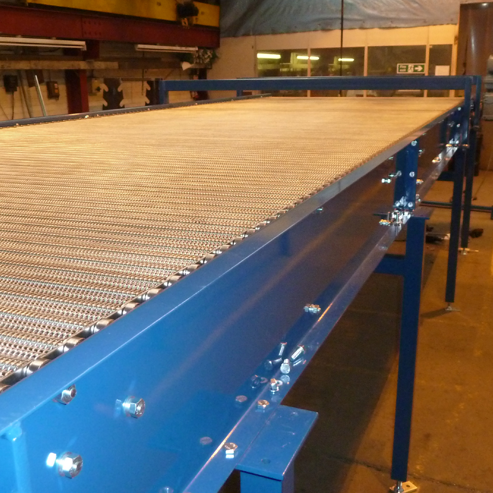 Steel Slat, Modular Plastic & Wire Mesh Belt Conveyors