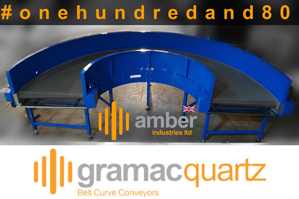 Curvas de banda de 180 grados de Amber Industries