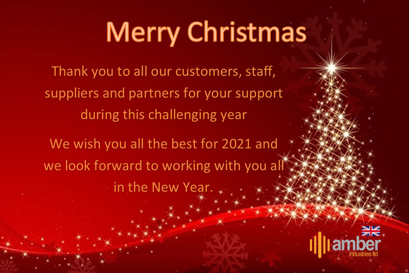 Felices fiestas desde Amber Industries