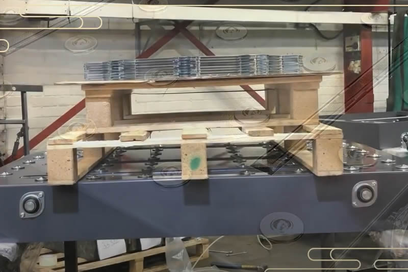 Funcionamiento de la mesa elevadora y de bolas