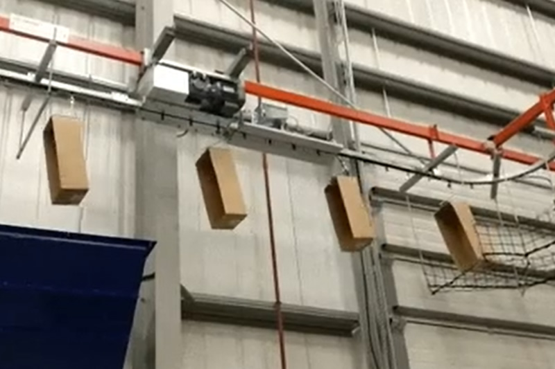 Sistemas transportadores de cadena cerrados Powertrack 