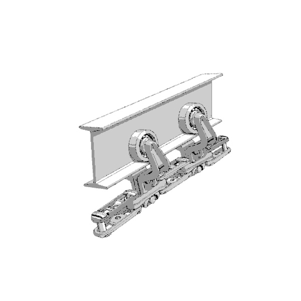 Transportadores aéreos de cadena abierta Powertrack Powertrack 'Open Chain' Overhead Conveyors