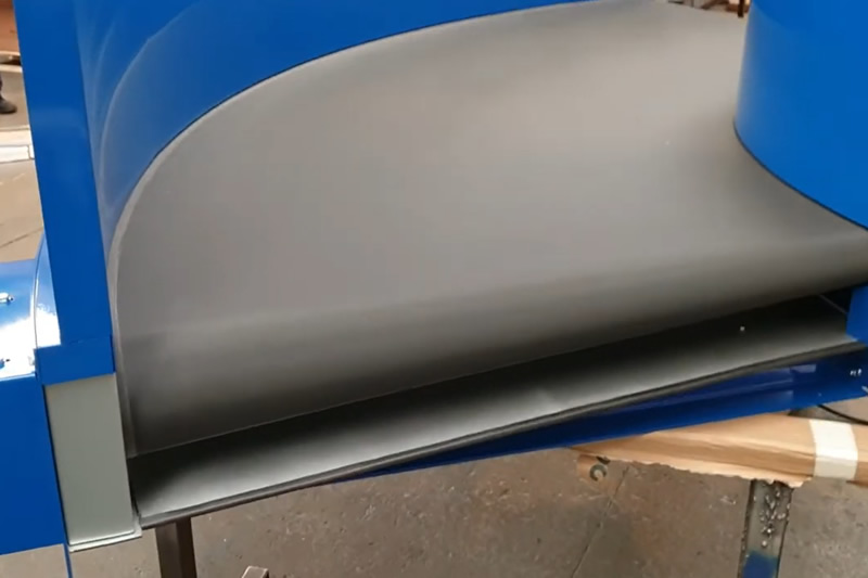 Transportadores de cinta curva de PVC