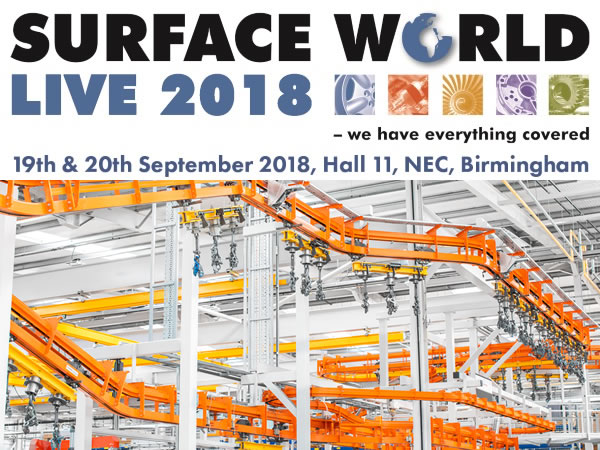 Visítenos en Surface World 2018 en NEC