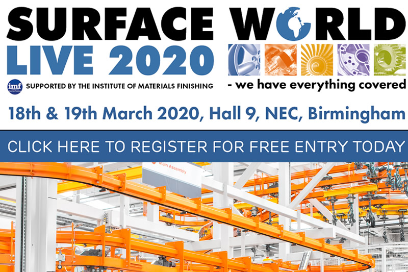 Visítenos en Surface World 2020 en NEC