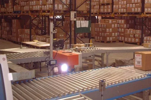 Transportador de presión cero de Amber Automation Amber Automation Zero Line Pressure Conveyor